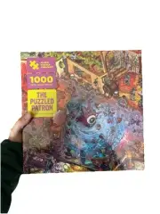 The Puzzled Patron • 1000-Piece Jigsaw Puzzle from The Magic Puzzle Company •...