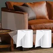 sourcing map Anti Cat Scratch Furniture Protector, 2 Rolls 118" x 3.9" Single-Sided Sticky Couch Protector from Cat Claws, Clear Protectors from Cats Scratching for Sofa Corners, Walls, Doors