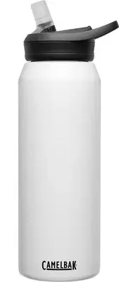 CamelBak Eddy+ Insulated Stainless Steel Bite Valve Straw Water Bottle White