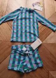 Seed Heritage - Baby Boy Rashie & Swim Shorts - Bathers - Size 0/6-12 Months $59