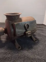 Antique Hand CrankCast Iron Tobacco Shredder Cutter Grinder 1800's