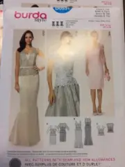 UNCUT Burda Sewing Pattern # D0531 "Misses' Close Fitting Dress & Top" 8 - 18