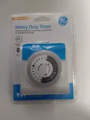 Timer Indoor Plug In LED, CFL, Incandescant Compatible GE Heavy Duty