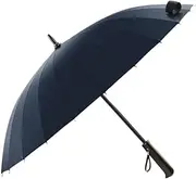 Portable Golf Umbrella Large Size Portable Umbrella Windproof Auto Open Stick Umbrella Rainproof Canopy Vented Umbrella for Men Women Business