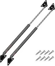PAMAGOO 20 Inch 150 Lbs Gas Struts C16-17566 Murphy's Bed Shocks with Mounting Brackets for Rv Basement Door, Rv King Bed Travel Trailer Lift Support 2pcs