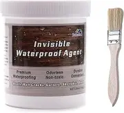 BABADA Transparent Waterproof Coating, 35oz Invisible Waterproof Agent Indoor & Outdoor Waterproof Sealant Water-Based Clear Sealant Waterproof 1KG