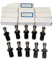 10 Pcs. Techniks CAT40-ANSI x 45 Pull Studs for Fadal CNC Mill