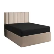 Egyptian Cotton Fitted Sheet - Black