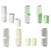 Toothbrush Container Portable Toothpaste Storage Toothbrush Case for Camping