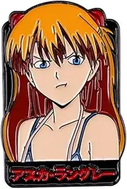 [Pinstant] Blood Anime Evangelion EVA-01 Unit-01 1.6" Enamel Pin Badge, 1.6 Inches, Enamel, enamel