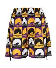 logo-print deck shorts IT52,IT44,IT48,IT46 Multicolor