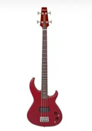 Aria Pro II SB-ONE 4-String Electric Bass Guitar - Candy Apple Red