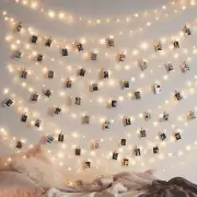 200 LED 66 FT Copper Fairy String Lights 8 Modes LED, USB Powered with Remote Co
