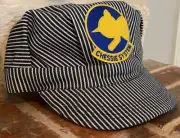 Engineer/Conductor Cap/Hat-(C&O)CHESSIE SYSTEM RR-adjustable-Adult or Child-NEW