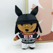 Hello Kitty Playboi Carti With Black Rabbit Hat Plush Doll Figure Stuffed Toys C