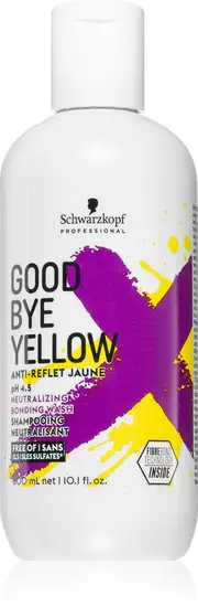 Schwarzkopf Neutralizing Shampoo Yellow Tones for Colored and Highlighted Hair - Volume: 300 Ml