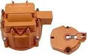 Okiyakusama Part Number K6951or Distributor Cap, and Motor Kits Vehicle Boat Accessories Engines Repair for 400 351 406 427 428 V8, Orange