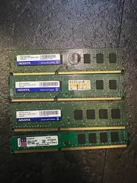 在飛比找Yahoo!奇摩拍賣優惠-金士頓 ADATA DDR3 1333 4G 2G 4GB 