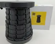 New Mini Max 19" Vortex Telescoping Stool Camping Travel Portable Collapsible