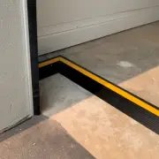 Garage Door Dam Floor Threshold Seal Black To Suit 4500MM Length Garage Door