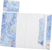 SHOWERORO Cloth Book Cover Hand Made Protective Book Sleeve with Elegant Design Convenient and