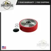 Pallet Jack Steer Wheel Assy for Jet Model C Ultra-Poly Aluminum 101/210-1-A-HD
