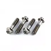 Yamaha R1 Big Bang 09+ Titanium Race Spec Front Axle Pinch Bolt Kit