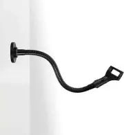 Microphone Arm Stand 19" Flexible Gooseneck Holder with Mounting Base for Table