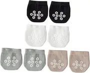 [Healeved] Socks Women Half Socks Anti-skid Socks Breathable Half Palm Socks Women Running Socks Invisible