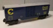 Custom Train Chessie System Dark Blue Boxcar - PLEASE READ ITEM DESCRIPTION -