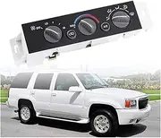A/C Heater Control Panel15-72548 09378815 Compatible For Cadillac Escalade Compatible For Chevrolet C1500 C2500 C3500 K1500 K2500 K3500 Tahoe1996-2000