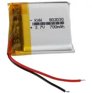 3.7V 700mAh Li-Po RECHARGEABLE BATTERY 803030