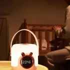Kids' Night Light with Clock Safe and Comforting Lighting for Children