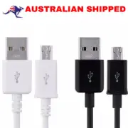 Android Micro USB Cable Fast Charging Cable Charger Data Lead Cord For Phone AU