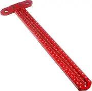 Multifunctional Scale Ruler Precision Marking T-Ruler Aluminum Alloy Woodworking Scribe Marking Gauge Mark Scraper Calipers