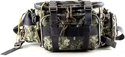 Fishing Tackle Bag Fishing Gear Storage Bag Organizer Waist Bag M Enger Bag Handbag Camouflage