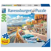 500pc Ravensburger Scenic Overlook Family Jigsaw Puzzle Interactive Play Toy