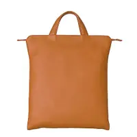 在飛比找誠品線上優惠-日本 TRION 牛皮手提包/ A4/ SA109/ 褐色
