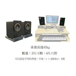 Stander CUS-30 專業 監聽喇叭 書架型喇叭 防震墊 避震墊 隔離墊材(內含4片)