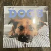 2022 Dogs 16 Month Wall Calendar 11" X 10” New Sealed