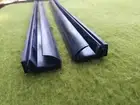 1966 67 CHEVY II NOVA 2-Door Hardtop Quarter Window Vertical Seals Weatherstrip