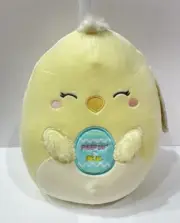 Squishmallow 8” Aimee the Chick with Fuzzy hands Easter Plush New W/ tag