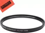 72MM Multi-Coated UV Protective Filter for Sony Cyber?Shot DSC-RX10 III, DSC-RX1
