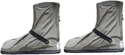 Binxind Rain Shoe Cover Waterproof Reusable Unisex Motorcycle Cycling Bike Rain Boot Shoes Covers Rainproof Shoes Cover,S
