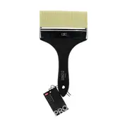 Jasart Elevate Professional Art/Craft Painting Brush 6"/150mm Wide Flat Black