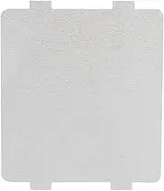 Microwave Oven Mica Plate Thickened Heat Resistant Insulation Protection Sheet for Household Appliances Mica Paper Silicone 108x99mm 10Pcs
