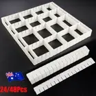 24/48PCS Adjustable Clapboard Drawer Cabinet Divider Partition DIY Organiser HG