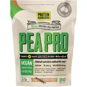 Protein Supplies Australia PeaPro Vegan Pea Protein Vanilla Bean 500g