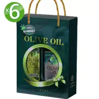 在飛比找博客來優惠-台糖富貴橄欖油禮盒6入組(頂級橄欖油750ml+純級橄欖油1