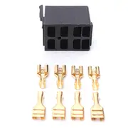 8 pcs Female Spade Terminals &amp; Rocker Switch ARB Plug Socket Carling
